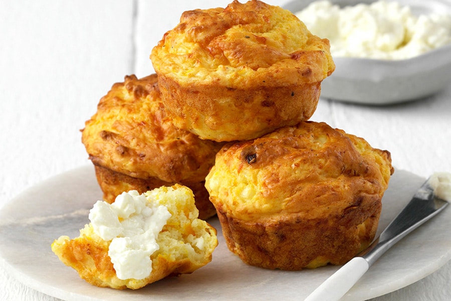 Pumpkin Cottage Cheese And Parmesan Muffins Brancourts